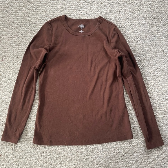 St. John's Bay Tops - St. John’s Bay Long Sleeve T-Shirt